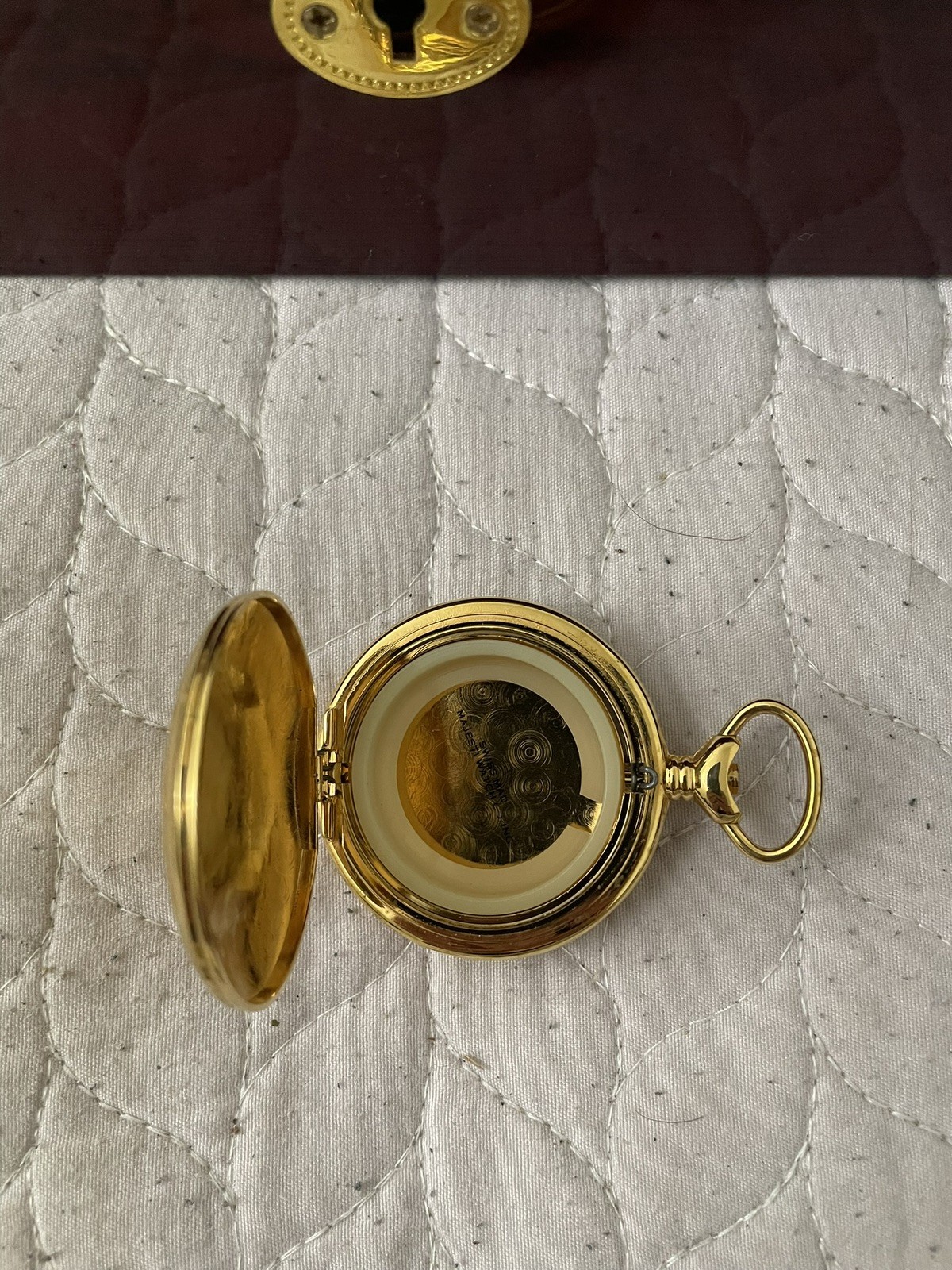 COLIBRI POCKET WATCH QUARTZ NOT WORKING NEED TO ASSEMBLE