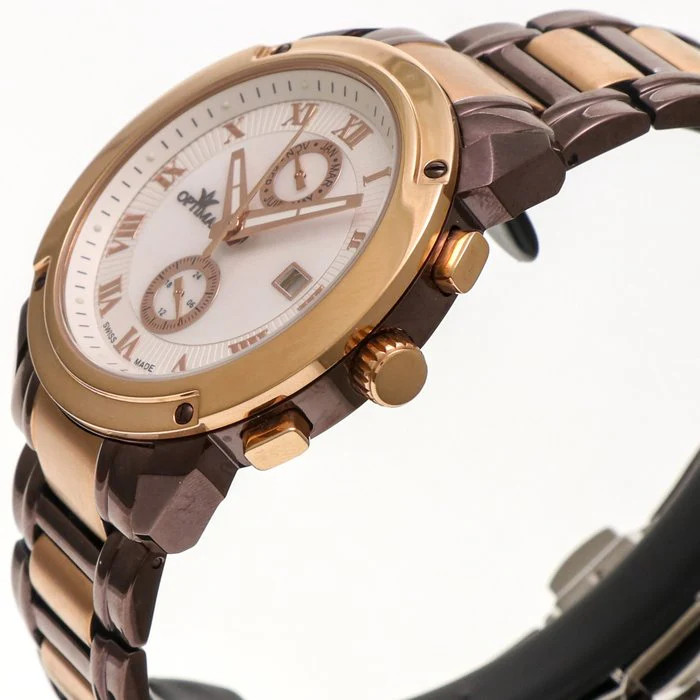 Optima – Swiss Dual Time – OSC241-CR-7 Quartz 43mm OSC241 30 m (3 ATM / 100