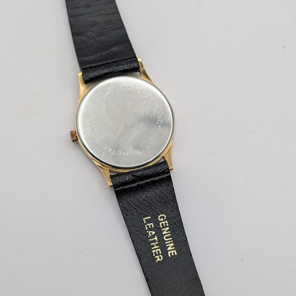 Helbros Quartz Watch 31mm – Gold Tone – W. Germany Movement – Running