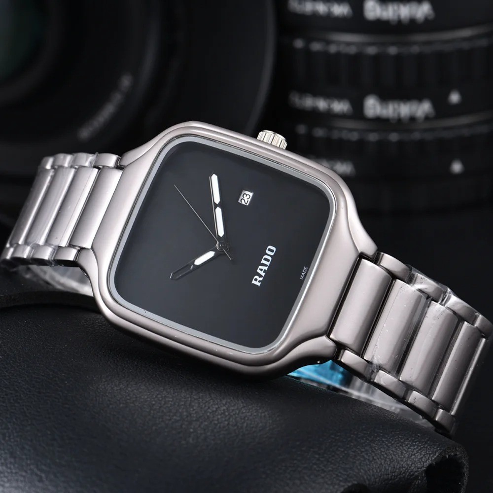 Top Rado Watches For Mens Classic Multifunction Luxury Surprise Birthday Gift