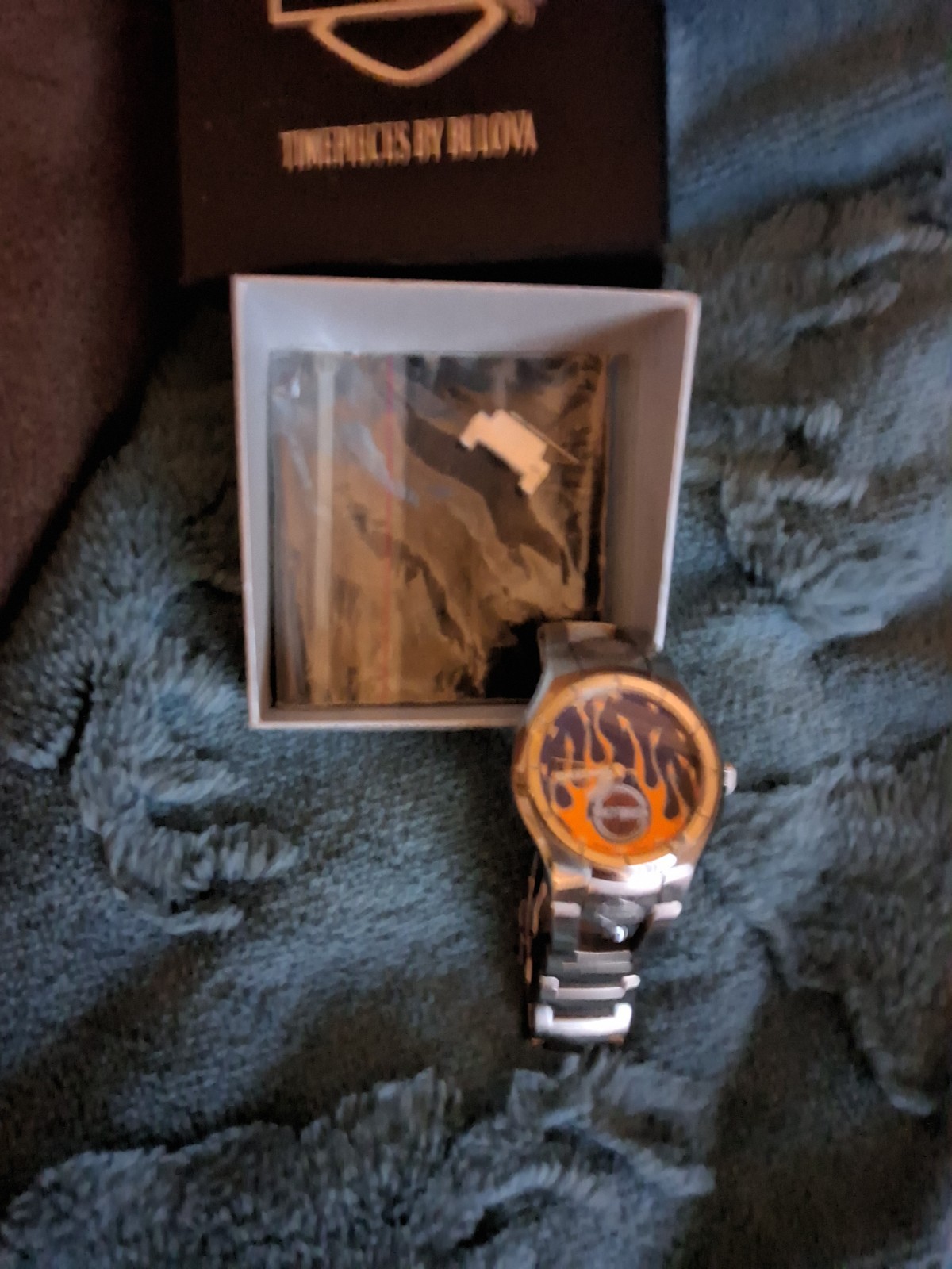 Invicta Two-Tone Stainless Steel Quartz Eagle Dial Watch Harley-Davidson