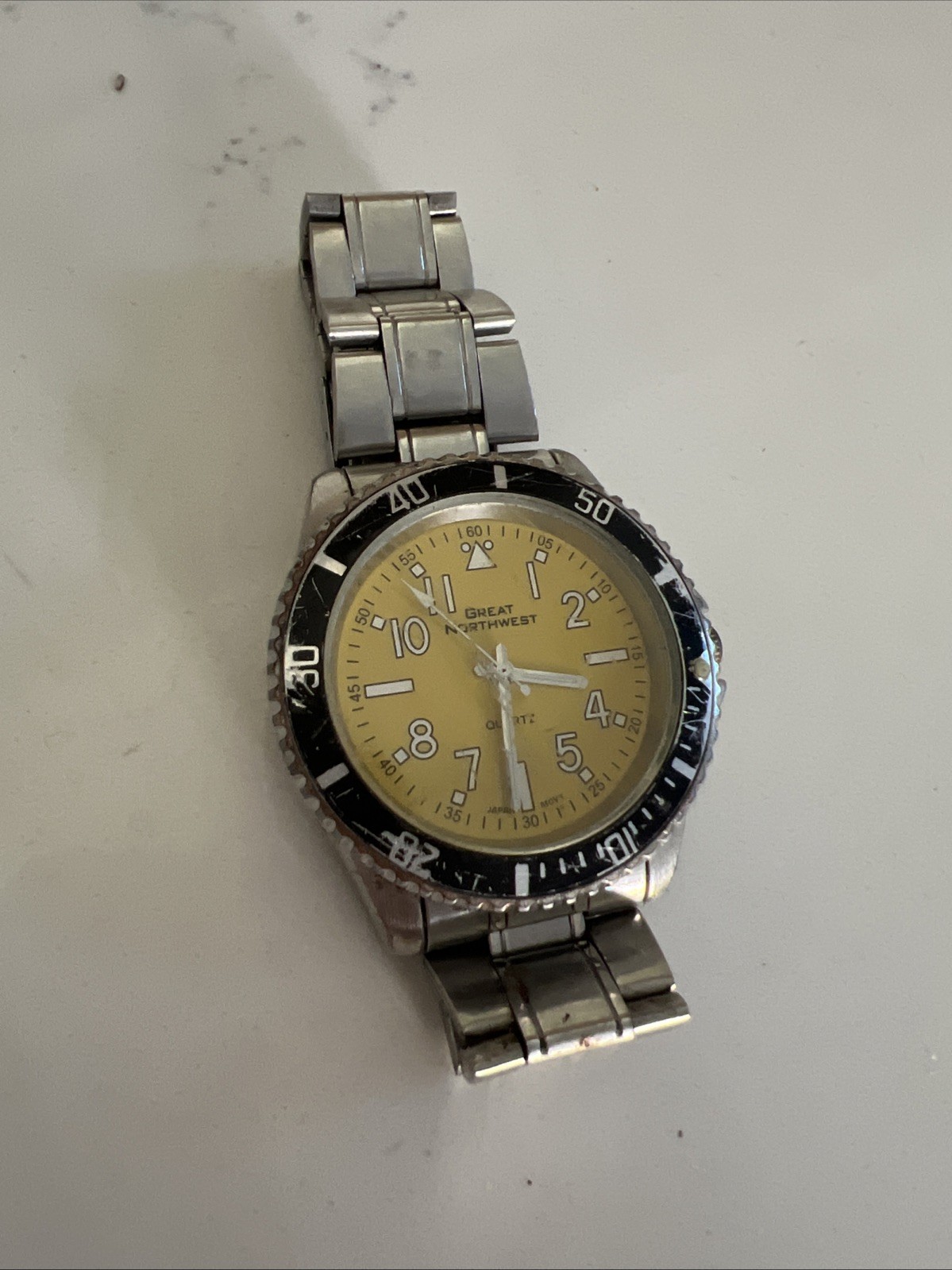 Yellow Great northwest Japan Stainless Steel Back