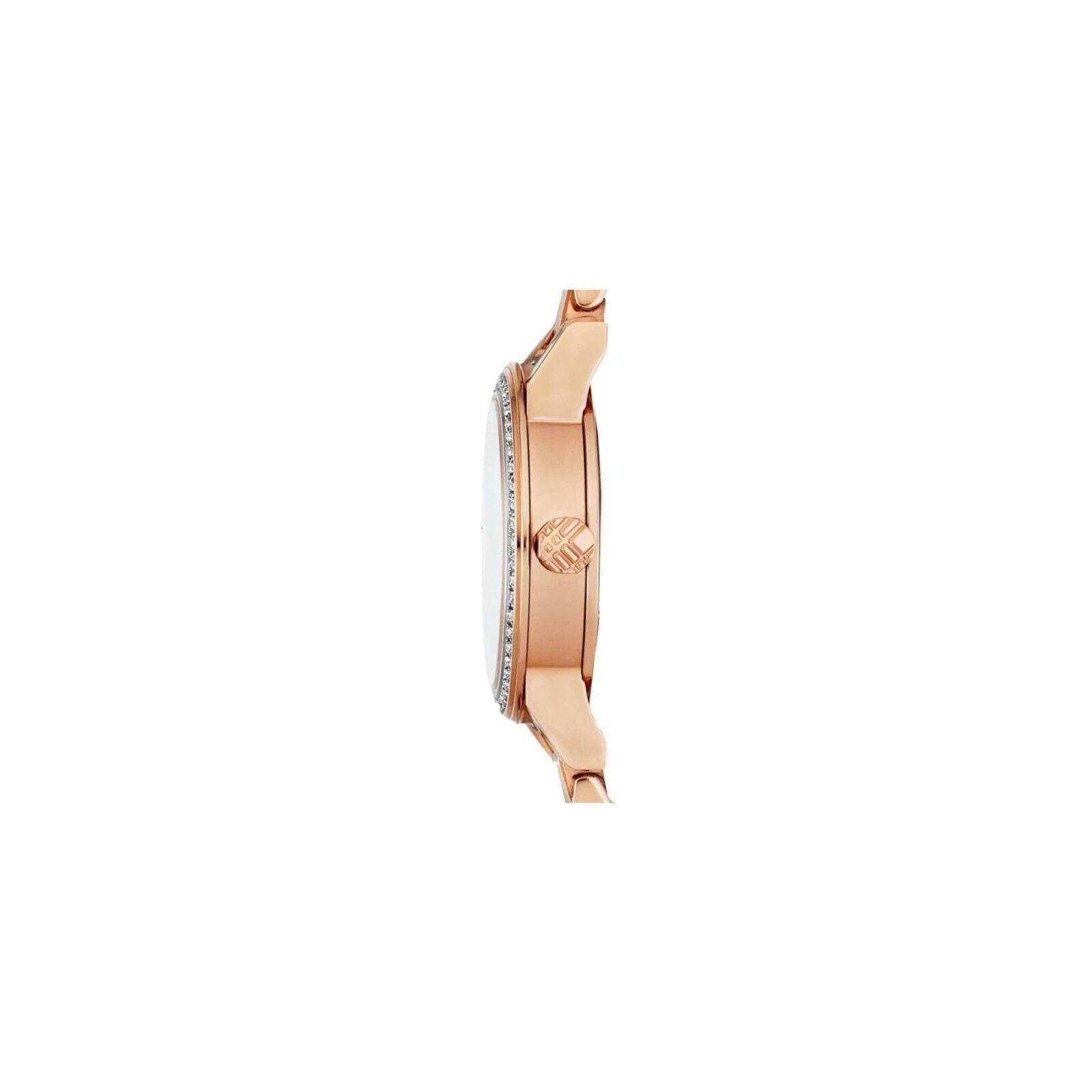 Burberry BU9225 26mm The City Rose Gold Diamond Bezel Swiss Quartz Womens Watch