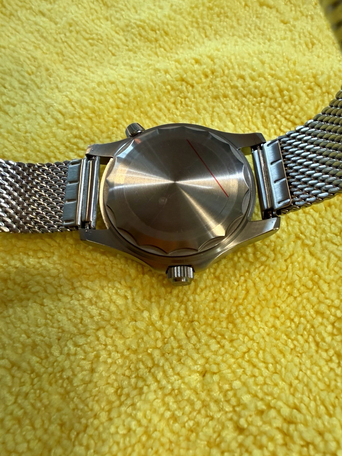 WD007ST Automatic Diver Watch-Brown/Bronze Dial Mesh Bracelet NH35 Movement-NEW