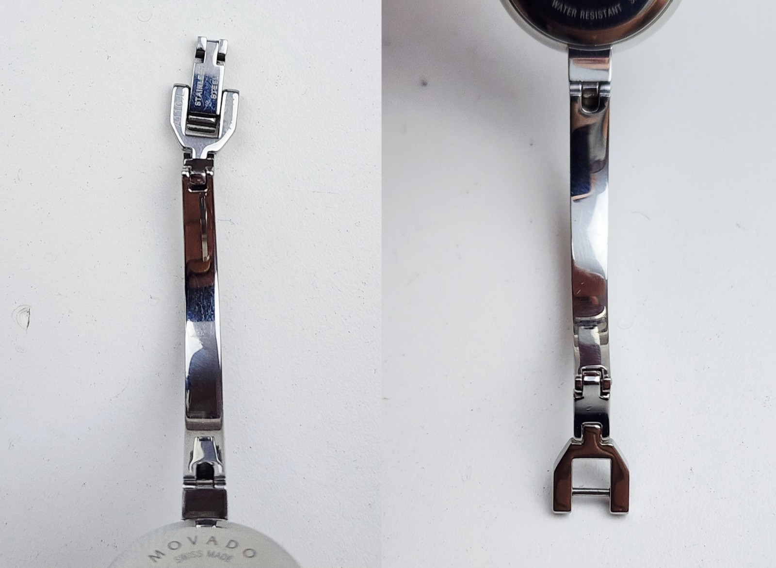 Women’s SWISS Watch MOVADO “Bela” 84.A1.1830S. Marked Diamonds Case. Small Wrist