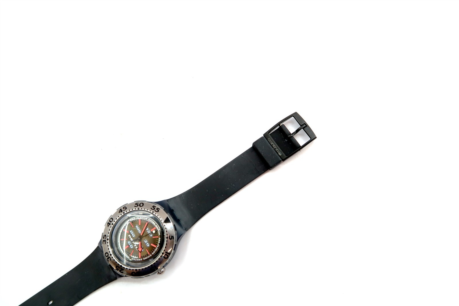 NEW Swatch Scuba Watch with Case & Papers 1990’s UNKNOWN MAKE / MODEL 38mm