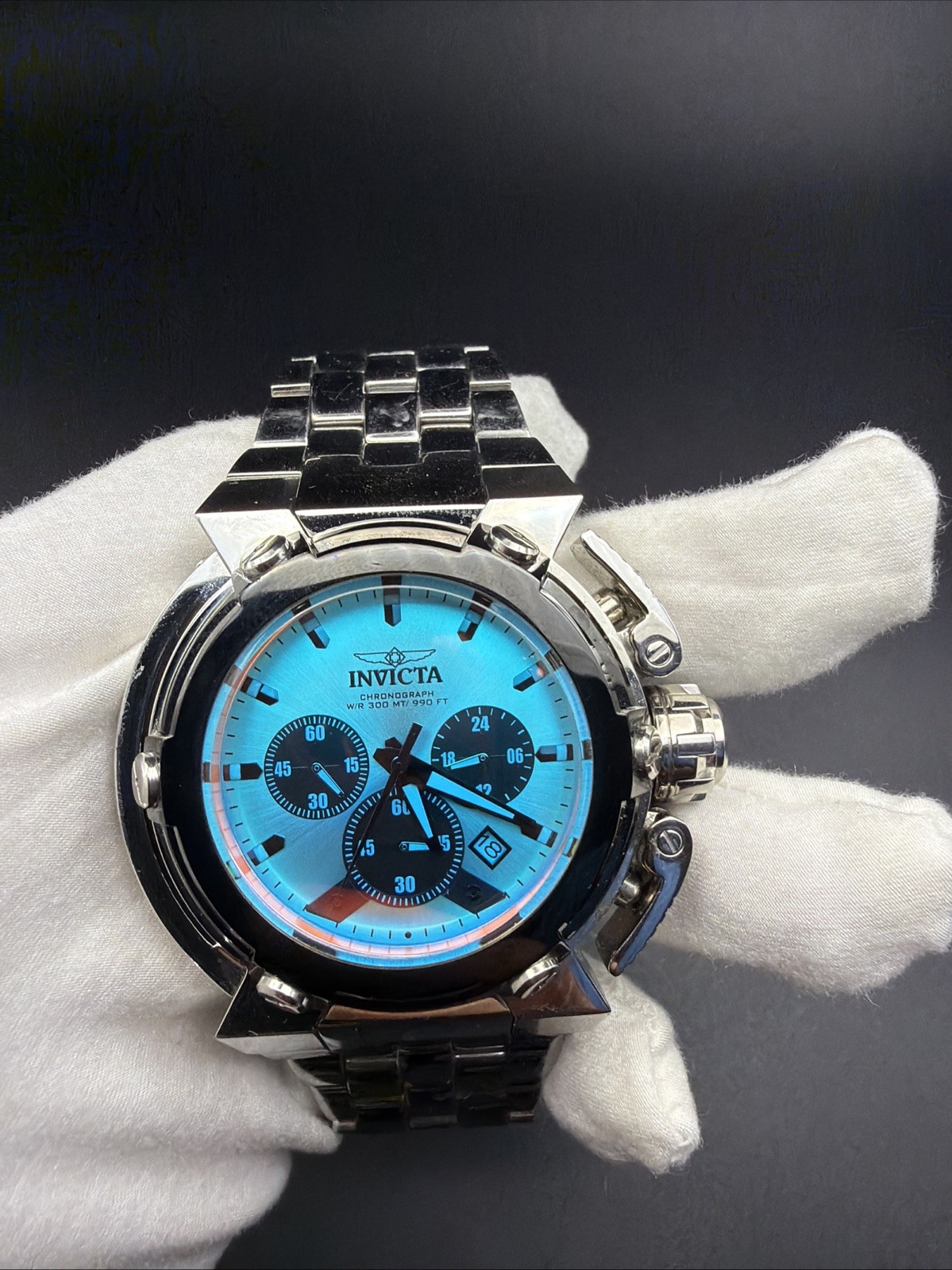Invicta Coalition Forces Tinted Crystal X-Wing Chronograph 300M 25438 (read)