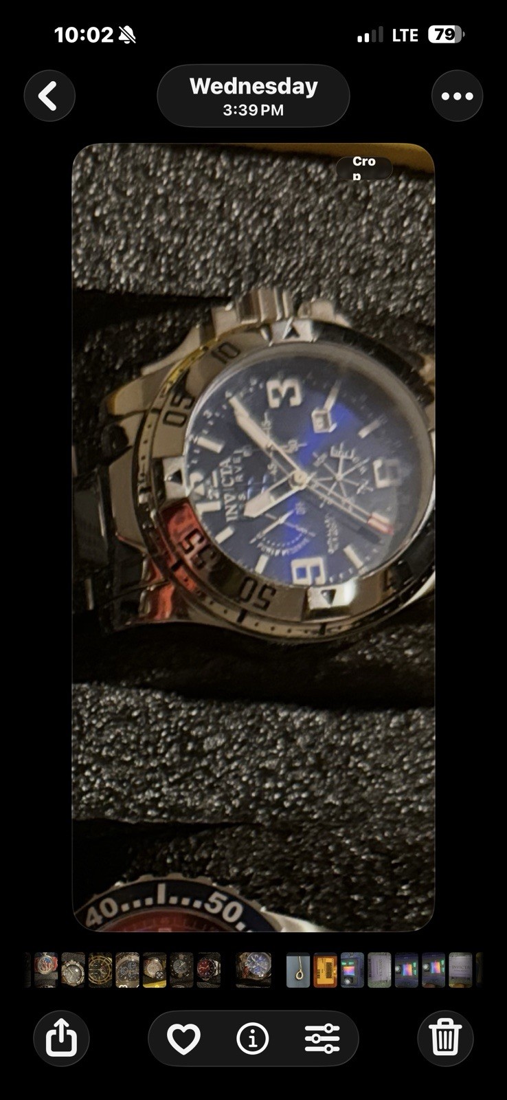 Invicta Reserve 6106 GMT Alarm Watch – Swiss Made