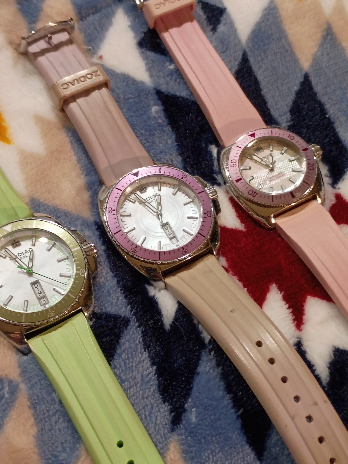Zodiac Desert Falcon Z04519 Ladies Diver, Super Nice!!!