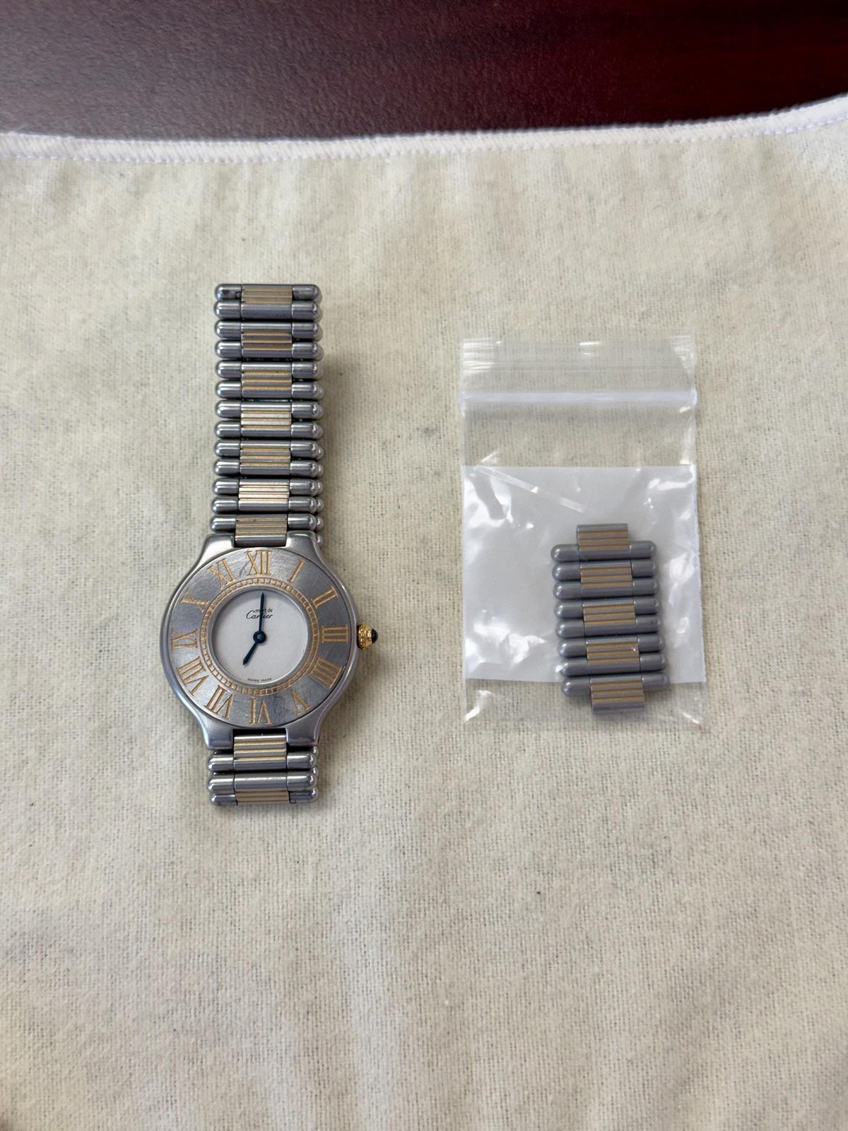 Cartier Must De 21 Cartier 31mm Quartz W10050F4 – No box No papers