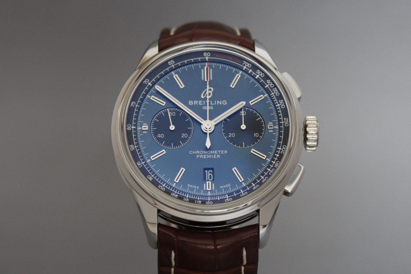 Breitling Premier B01 Chronograph 42 AB0118 2023 Full Set inc Warranty 2x Straps