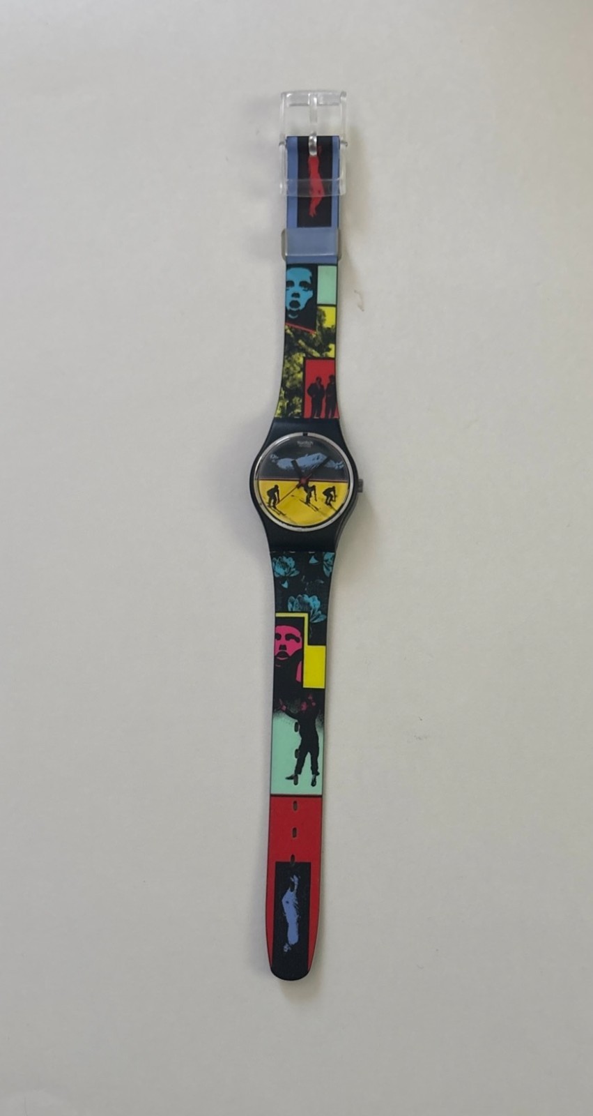 Vintage 1988 Swatch Frozen Dreams LB120 25mm
