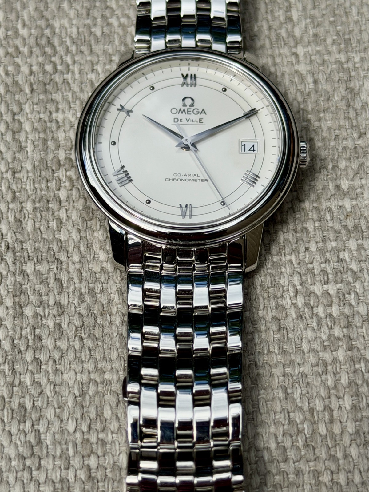 Omega DeVille Coaxial Chronometer 424.10.37.20.04.001 – 37mm Cal. 2500 Auto
