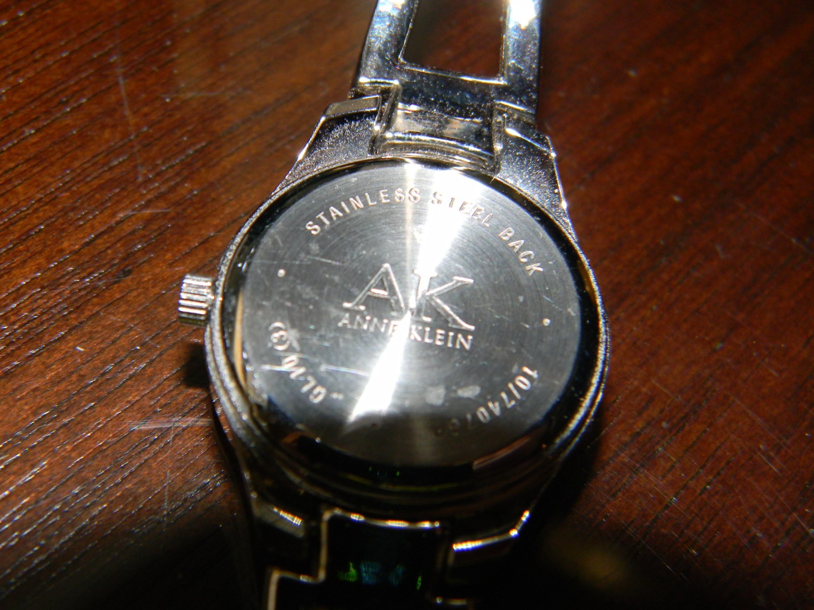 Women’s AK Anne Klein Snap Band Watch -Stainless Steel Back (Needs New Battery)