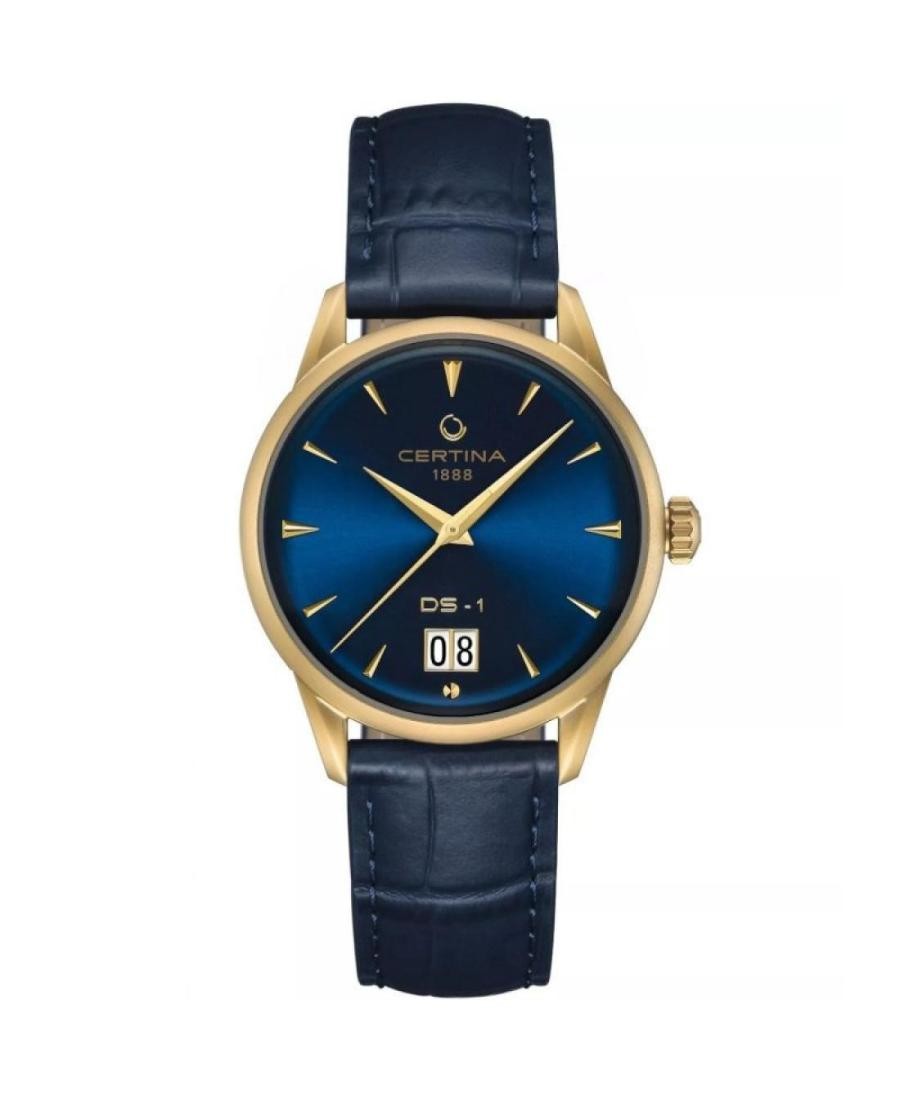 CERTINA Men Analog Automatic Casual Watch Classic Dress Blue Dial Waterproof Rou