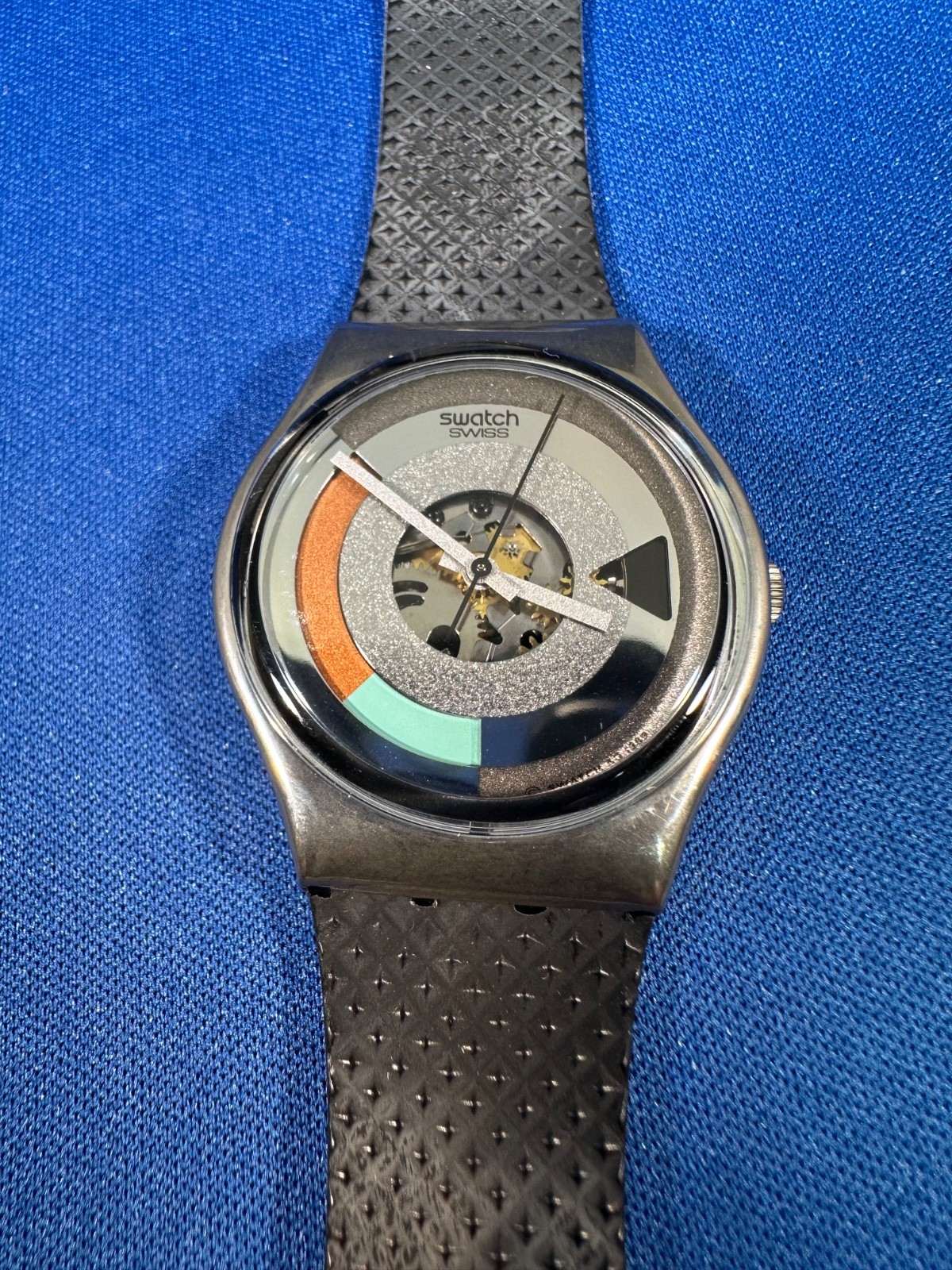 Vintage Swatch 1989 Metropolis Watch, New with tag, Extremely Rare! Model GX405