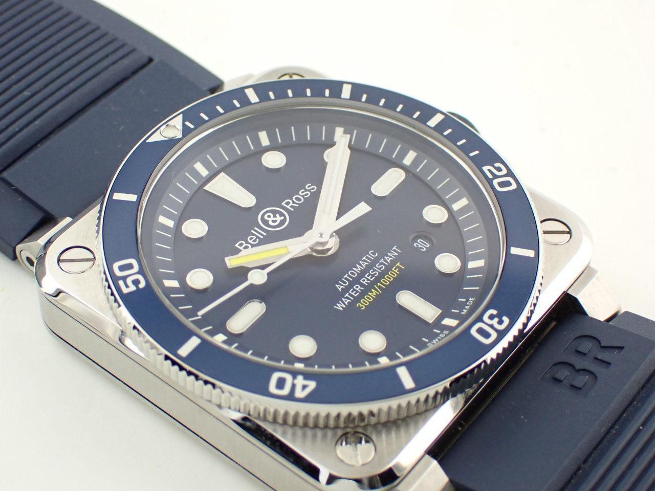 Bell & Ross BR03 Diver Blue Automatic BR03-92-D-BU-ST 42mm Box Men’s Watch