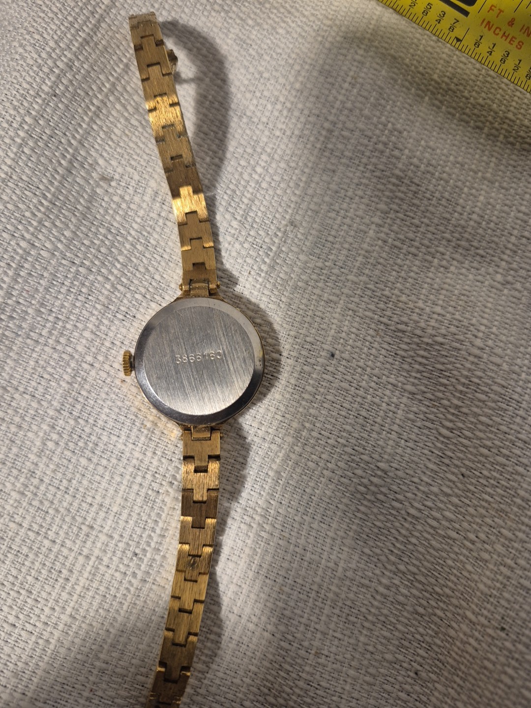 Vintage Cornavin 16 Jewels Womens Watch Au5 Gold Plated Case (parts only)