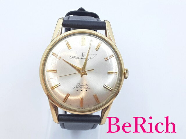 CITIZEN Super Jet Men’s JT1507081 35 Stones Champagne Gold Dial 14KGF Wristwatch