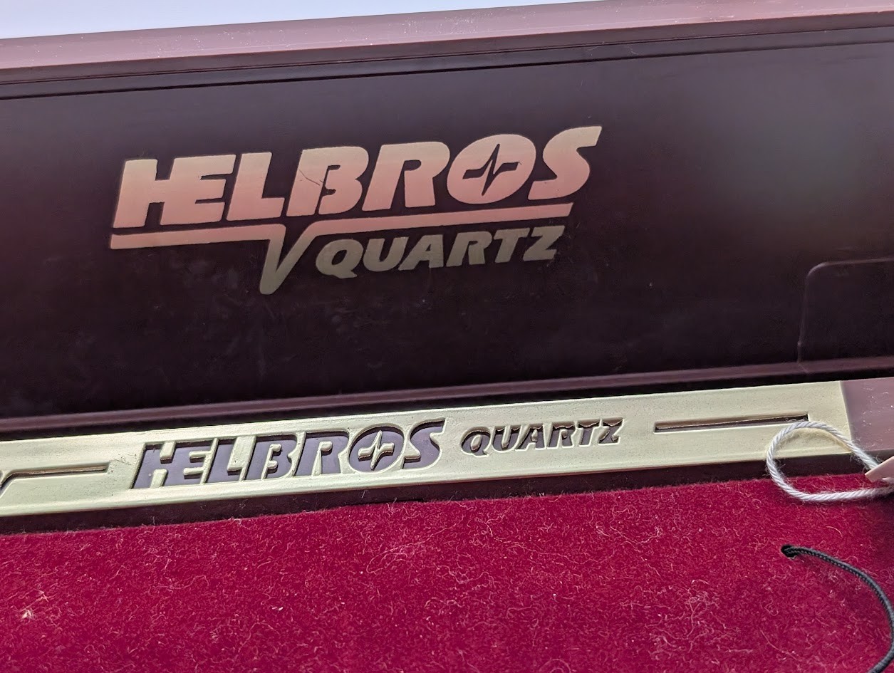 Helbros Quartz Watch 31mm – Gold Tone – W. Germany Movement – Running