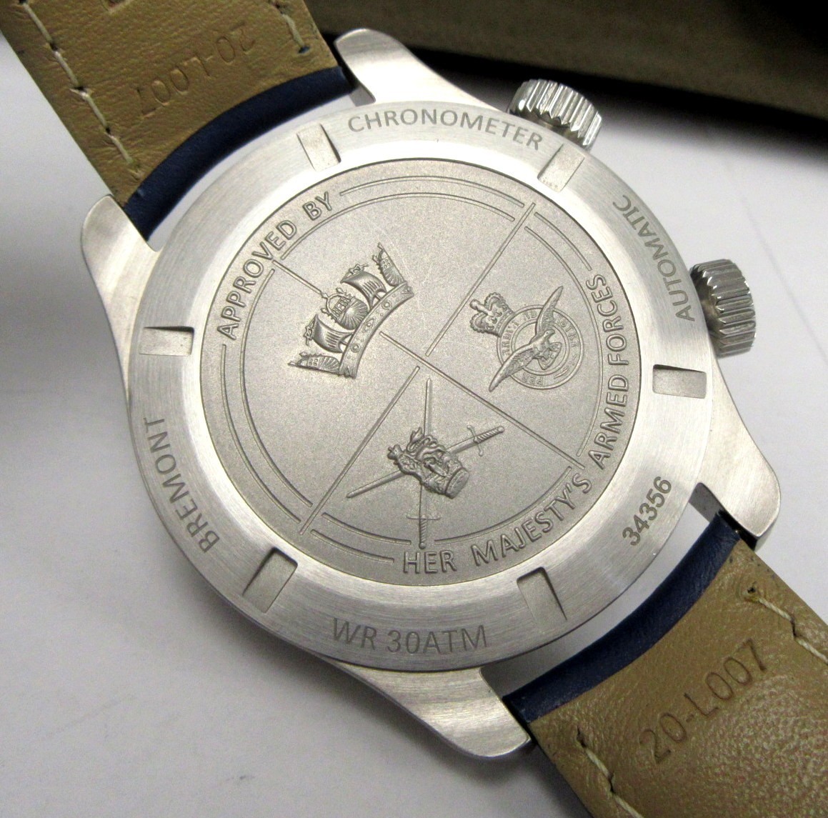 BREMONT Argonaut Automatic Strap Watch – Box, Papers