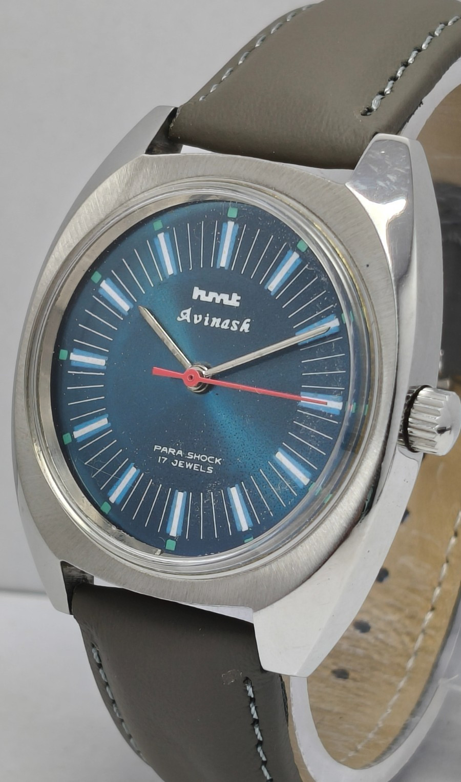 HMT Avinash 17J Hand Winding Wrist Watch For Men’s In Working Condition