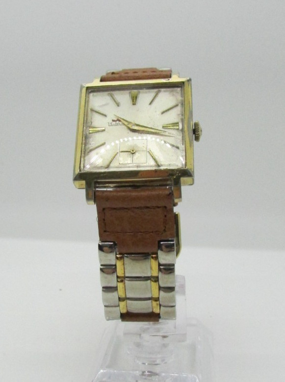 Vintage Waltham 17 Jewels 28mm Two Tone Manual Wrist Watch