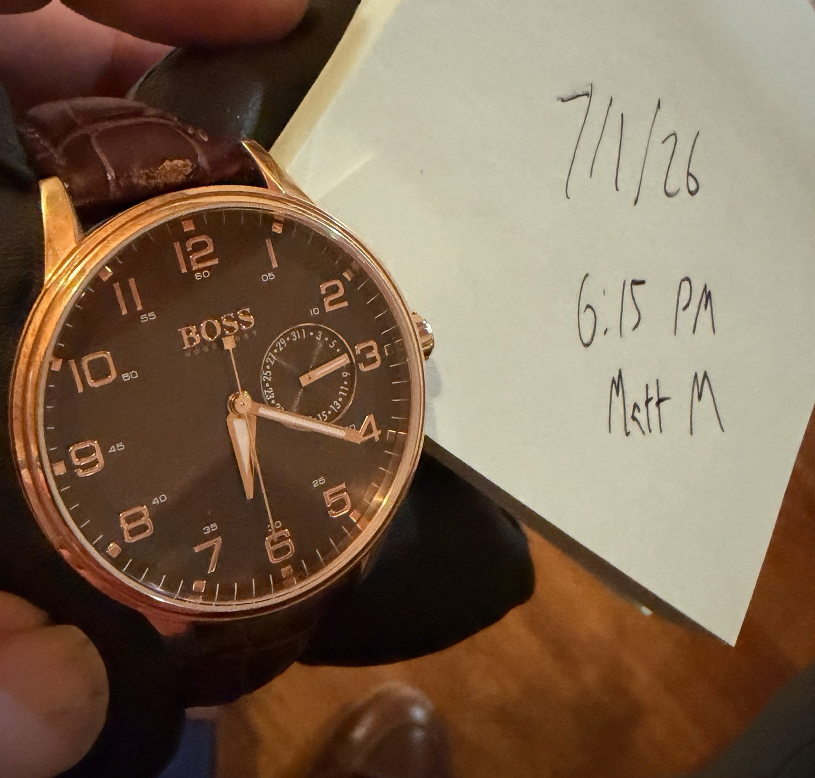 Lot Of SEVEN Designer Brand Watches! Guess, Armani, Boss, Paul Hewitt…