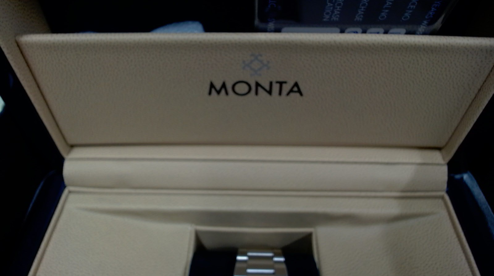 Monta Skyquest 2023 Mens Automatic Pepsi Bezel 165BK60CK w/Boxes Runs Nice