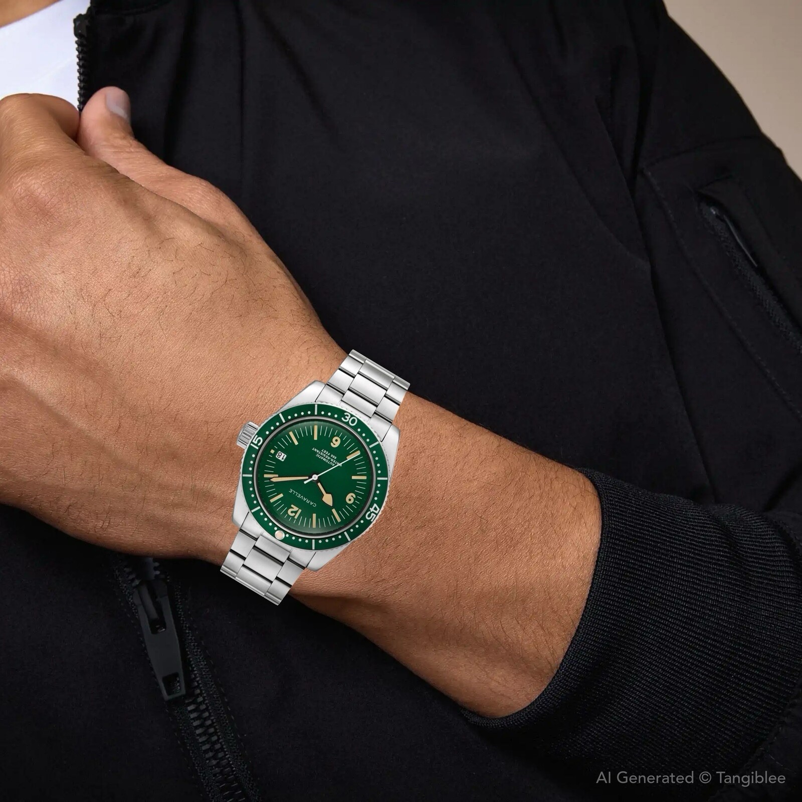 Caravelle Sea Hunter “Devil Diver” by Bulova Automatic Reissue 39mm 43B179 Watch