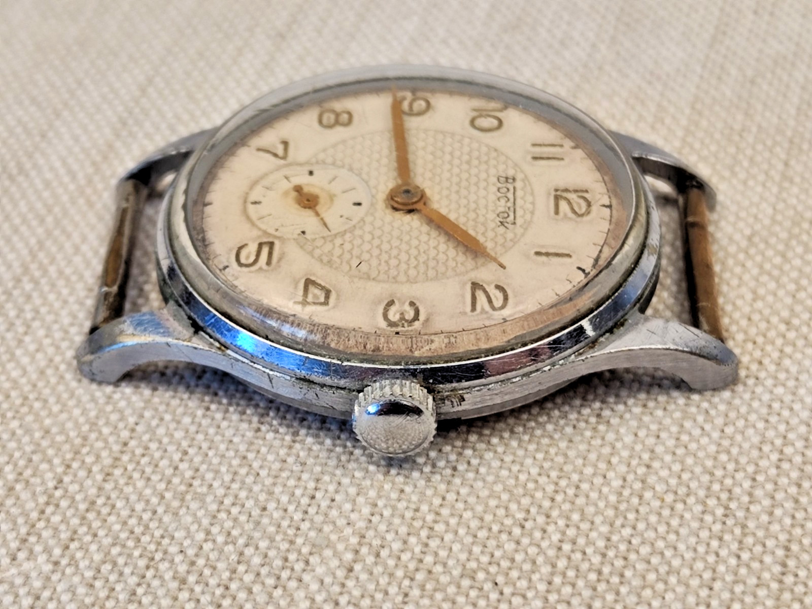 1958 vintage men’s mechanical wristwatch “Vostok-Kama” 2602