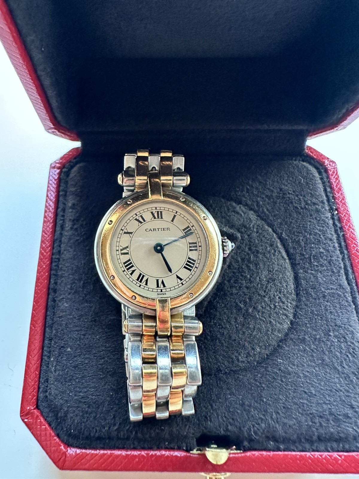 Cartier Panthere Vendome Small Vintage watch stainless steel 18k gold 12851