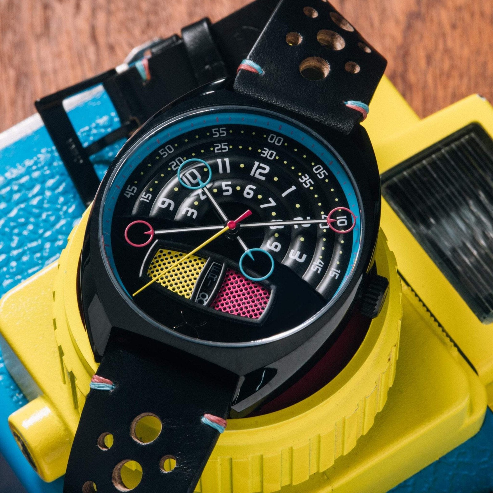 Xeric Halograph III Automatic CMYK Watch – Brand New