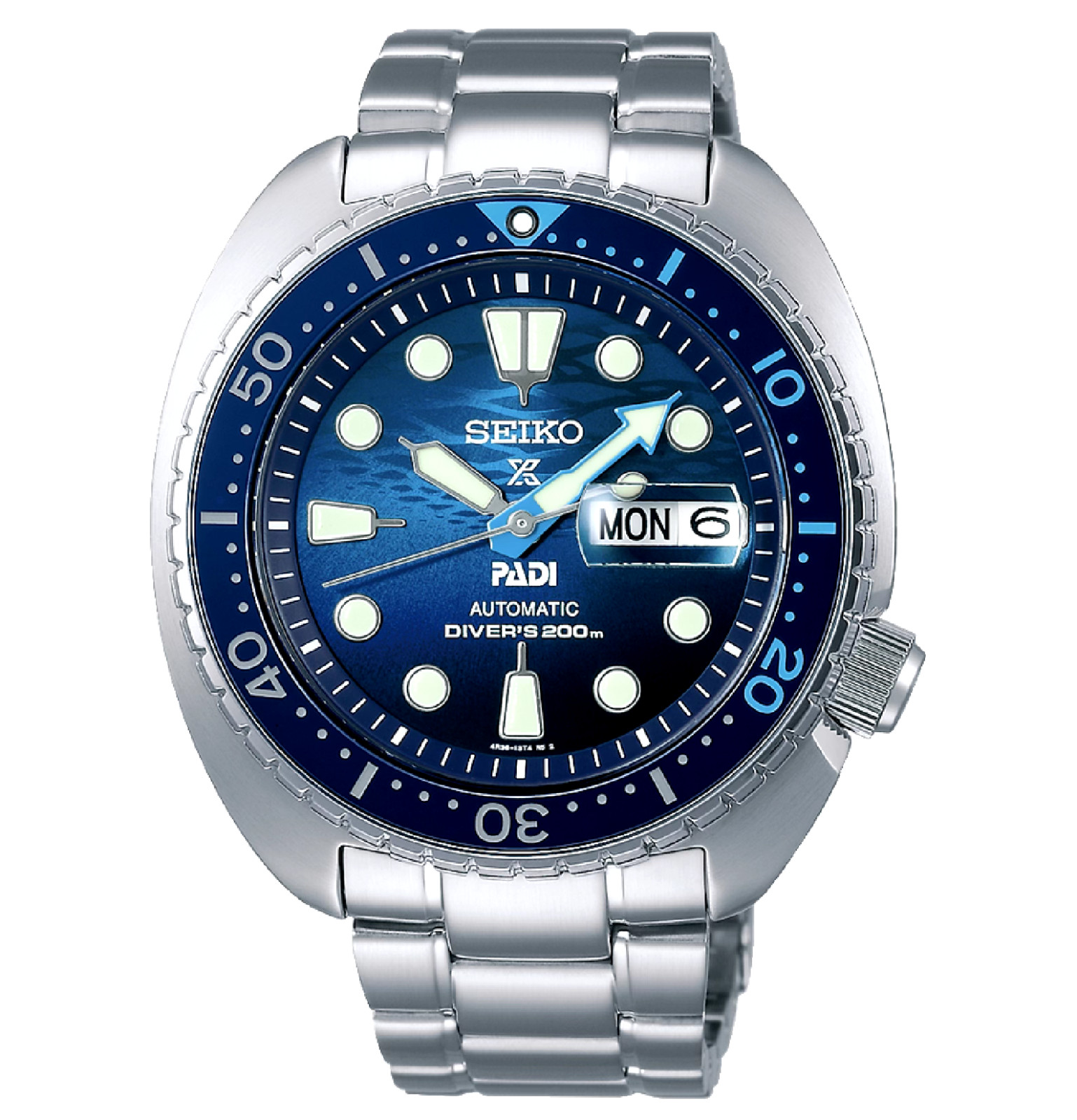 Seiko Prospex Sea Turtle Padi Special Edition Automatic 45 MM Watch SRPK01K1