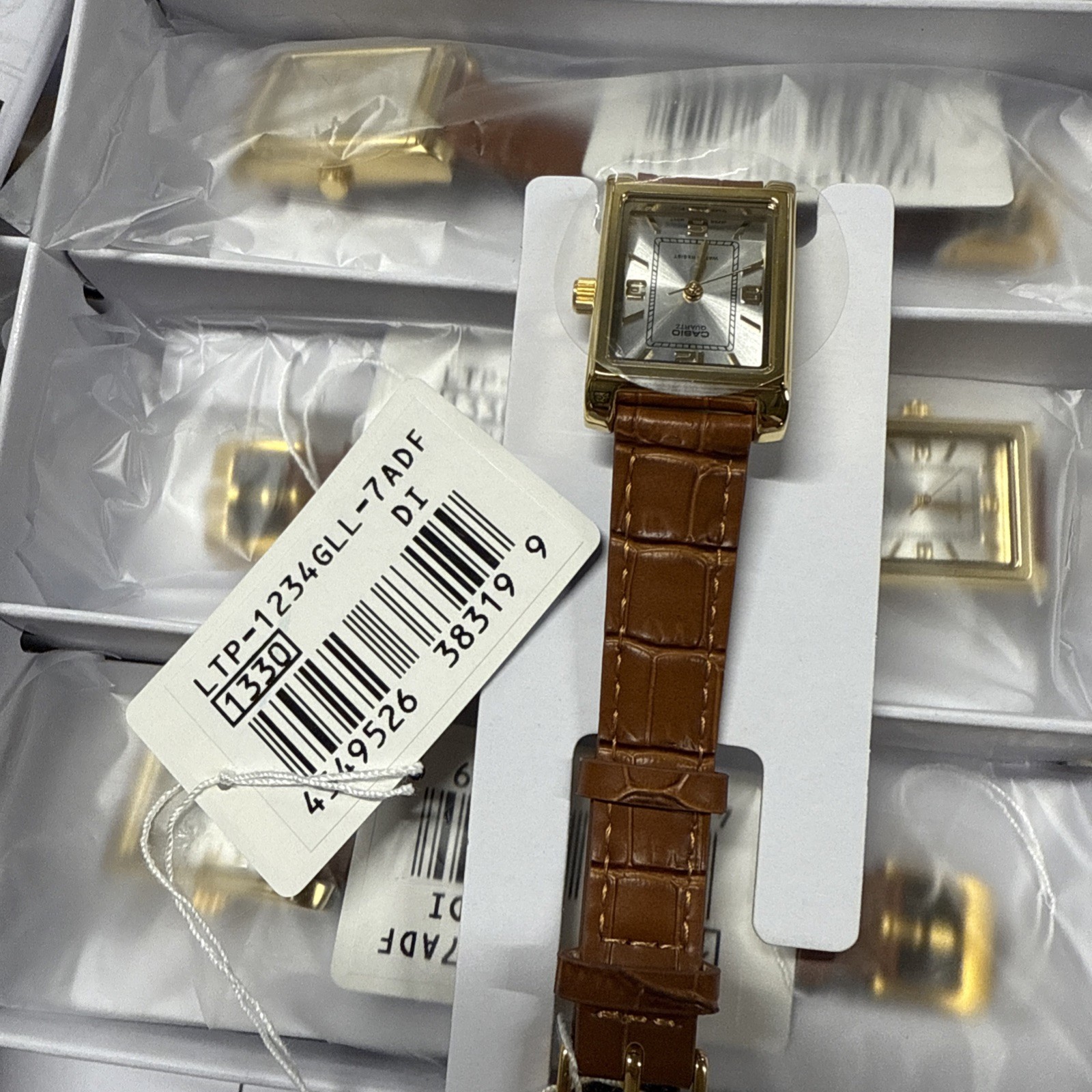 CASIO LTP-1234GLL-7A Women Classic Japan Quartz Analog Watch Genuine Leather