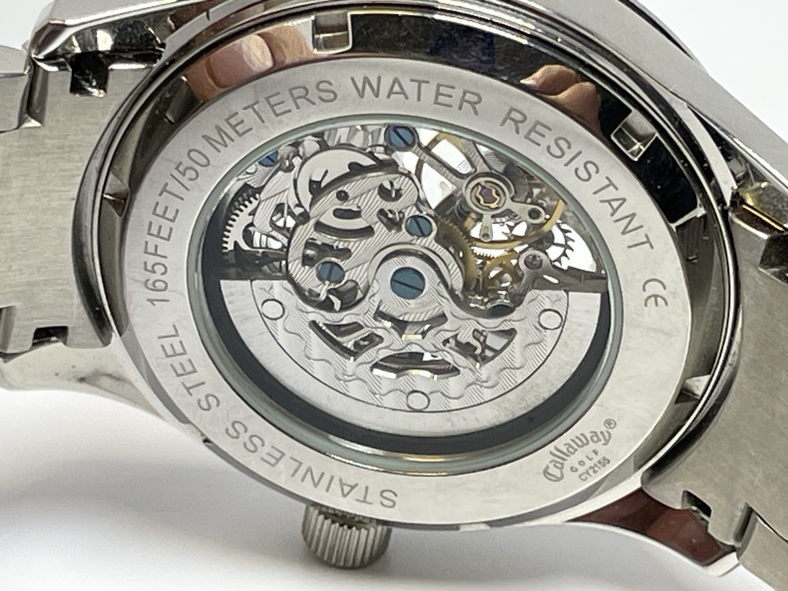 Callaway 42mm Automatic Skeleton Watch Ref. CY2155 In Great Condition.