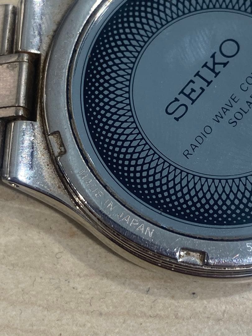 【WR】SEIKO DOLCE 7B22-0AK0 Date Solar