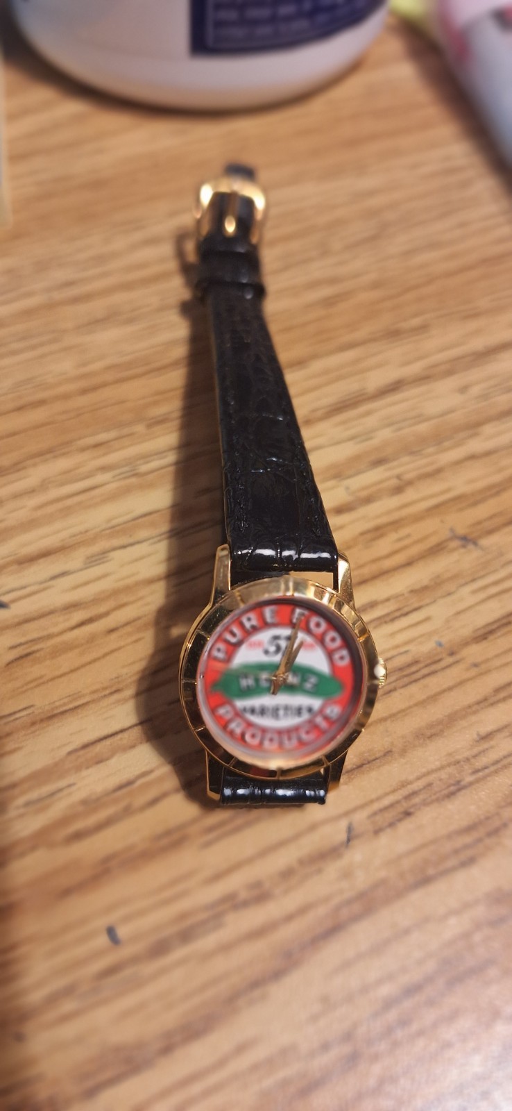 Heinz 57 Advertising Watch Vintage Pure Food Products Quartz Working Collectible
