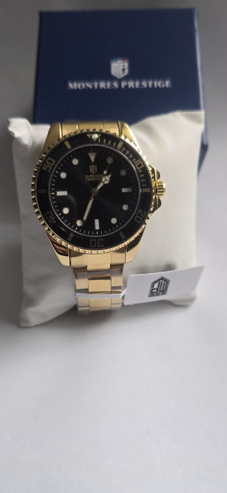 New Invicta X Montres Prestige Norellis Men’s Gold Dive Watch 42mm MPW-0085 NIB