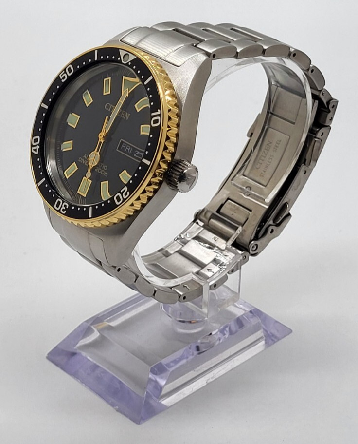 Citizen – Promaster Diver Automatic Black Dial Men’s Watch – NY0125-83E