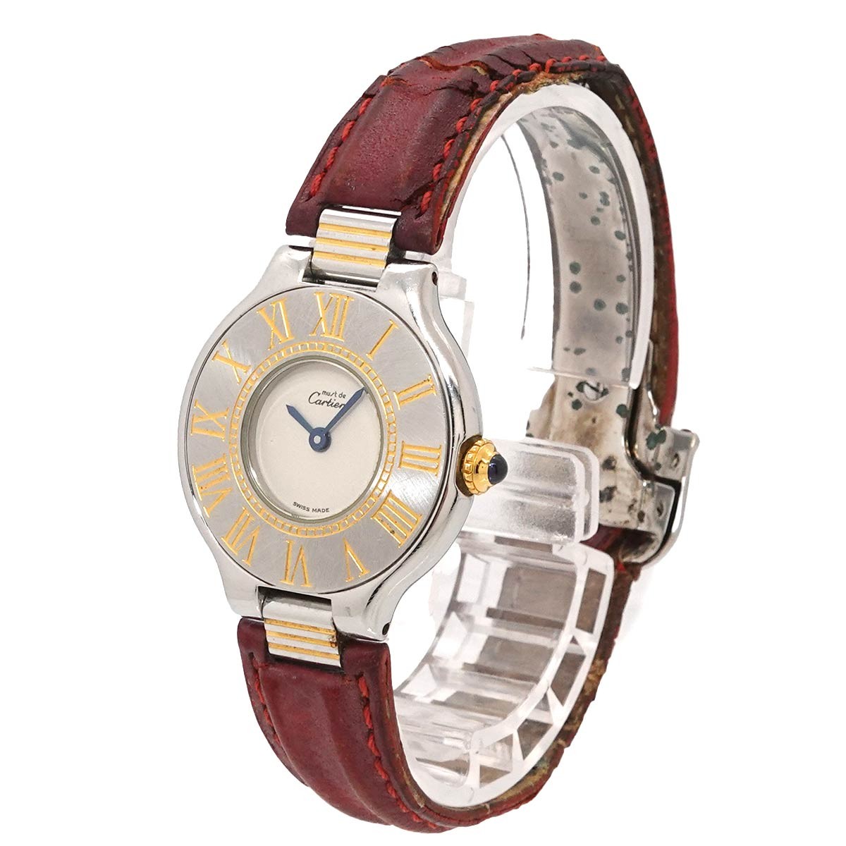 Cartier Must 21 Van Thian W10051F4 Quartz cream Dial Ladies Watch 90320060