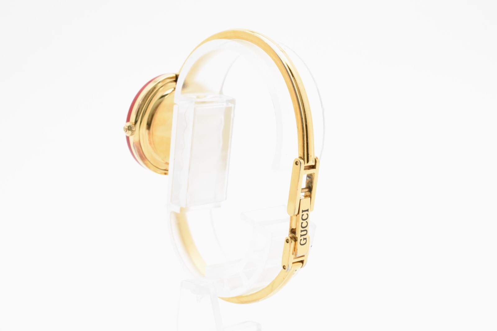 Gucci Change Bezel White 11/12 Gold Dial 11 Colors Watch Box [Near MINT]