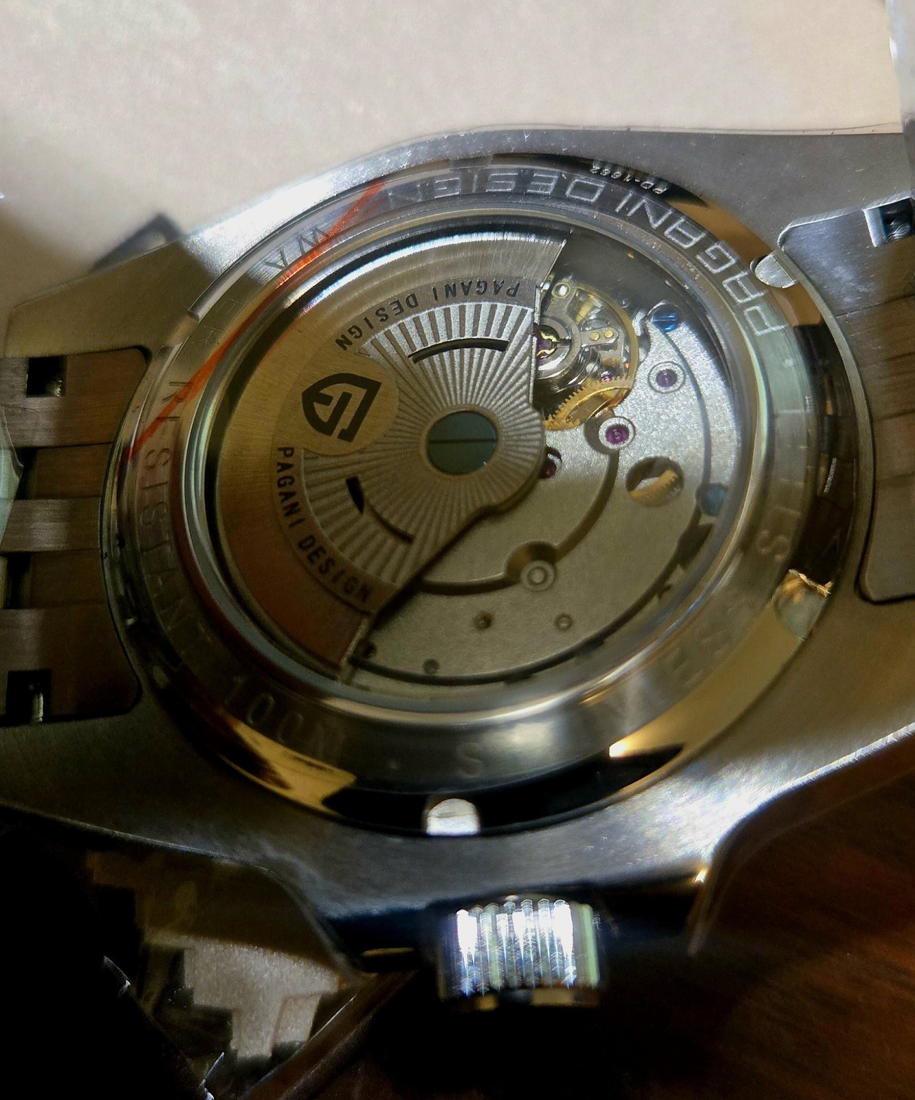 Pagani Design GMT II Batman Homage/Automatic NH34/Sapphire Crystal/Ceramic Bezel