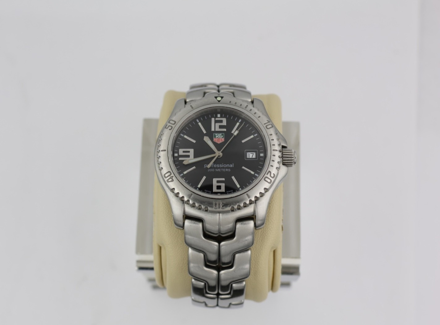 TAG Heuer WT1110.BA0550 Mens Link Series Professional Quartz Watch Black 200M