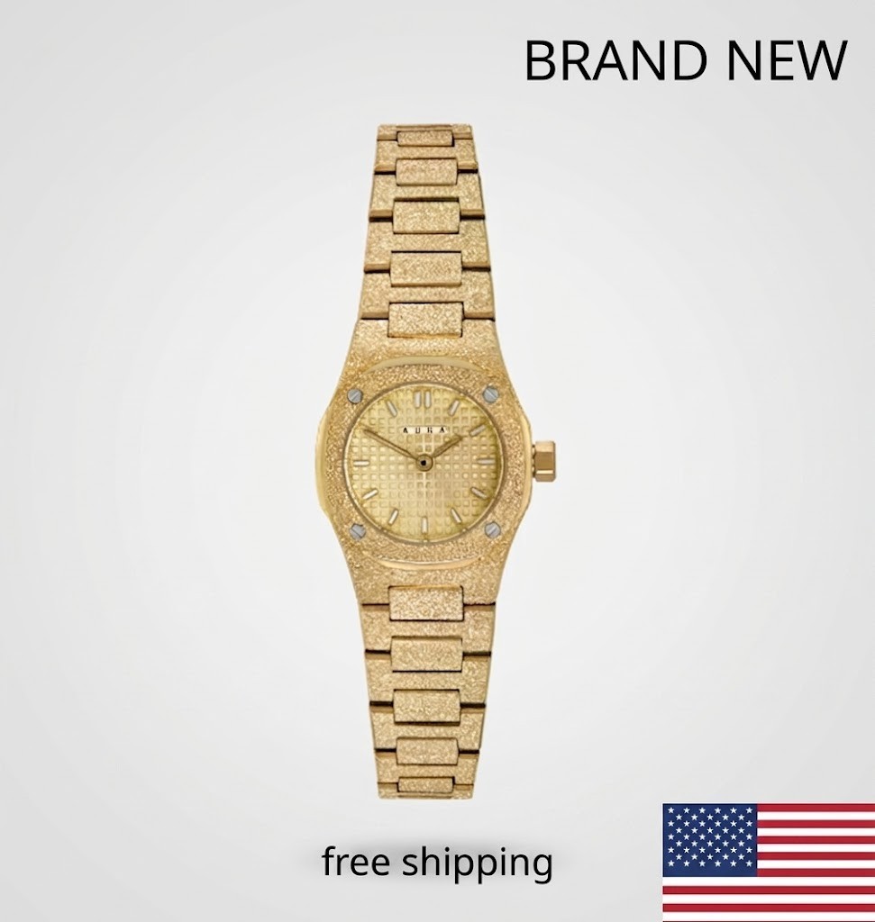 Aura Mini: Gold Frost 23mm MSRP $158 🔥New🔥