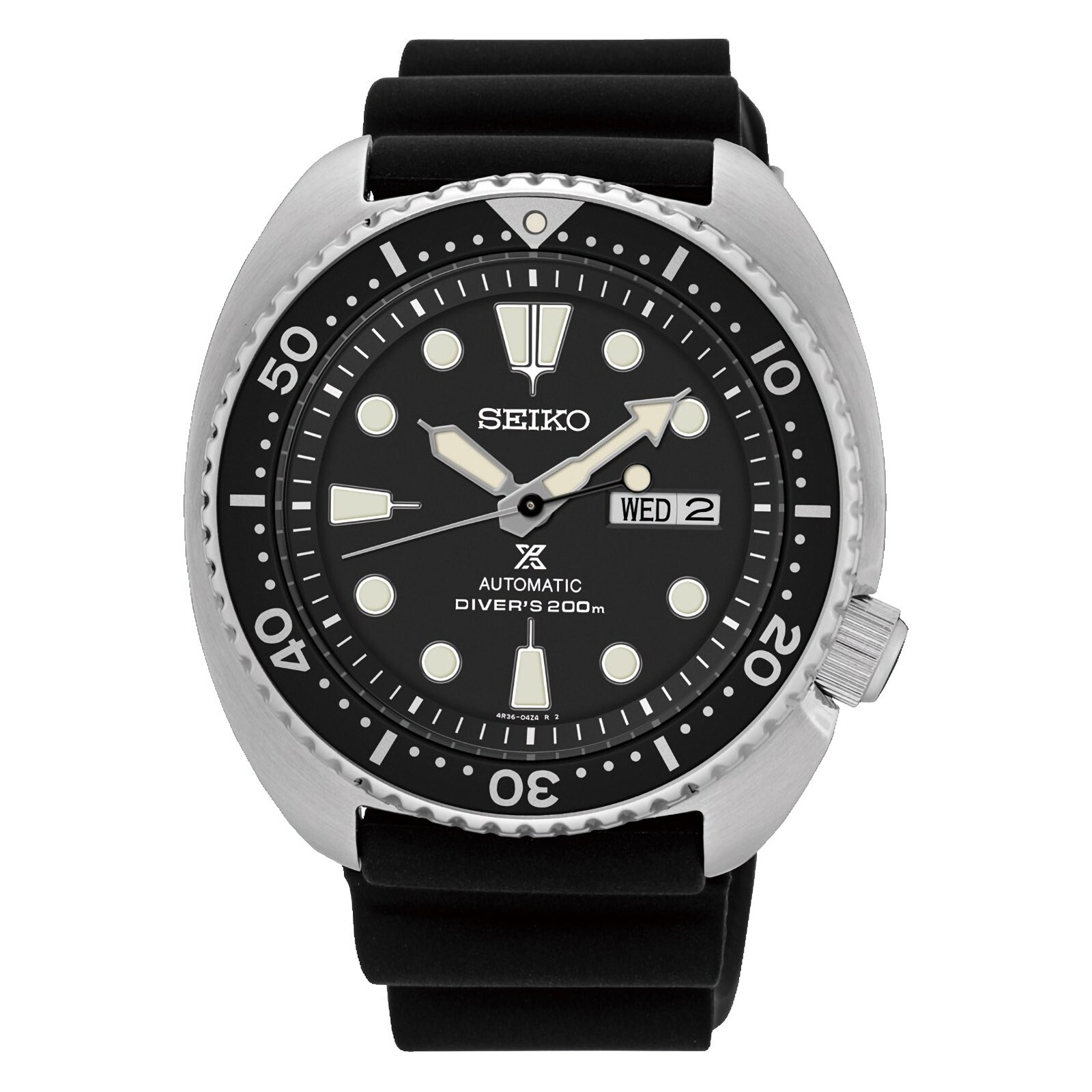 SEIKO Prospex Turtle SRPE93K1 Automatic Diver Scuba Black Dial Watch WARRANTY