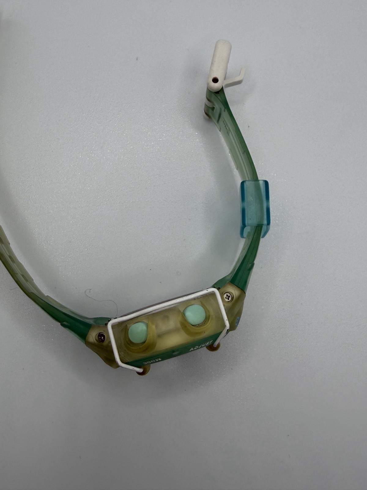 Vintage Casio Baby-G BG-142 1564 Digital Watch Green Translucent 10BAR