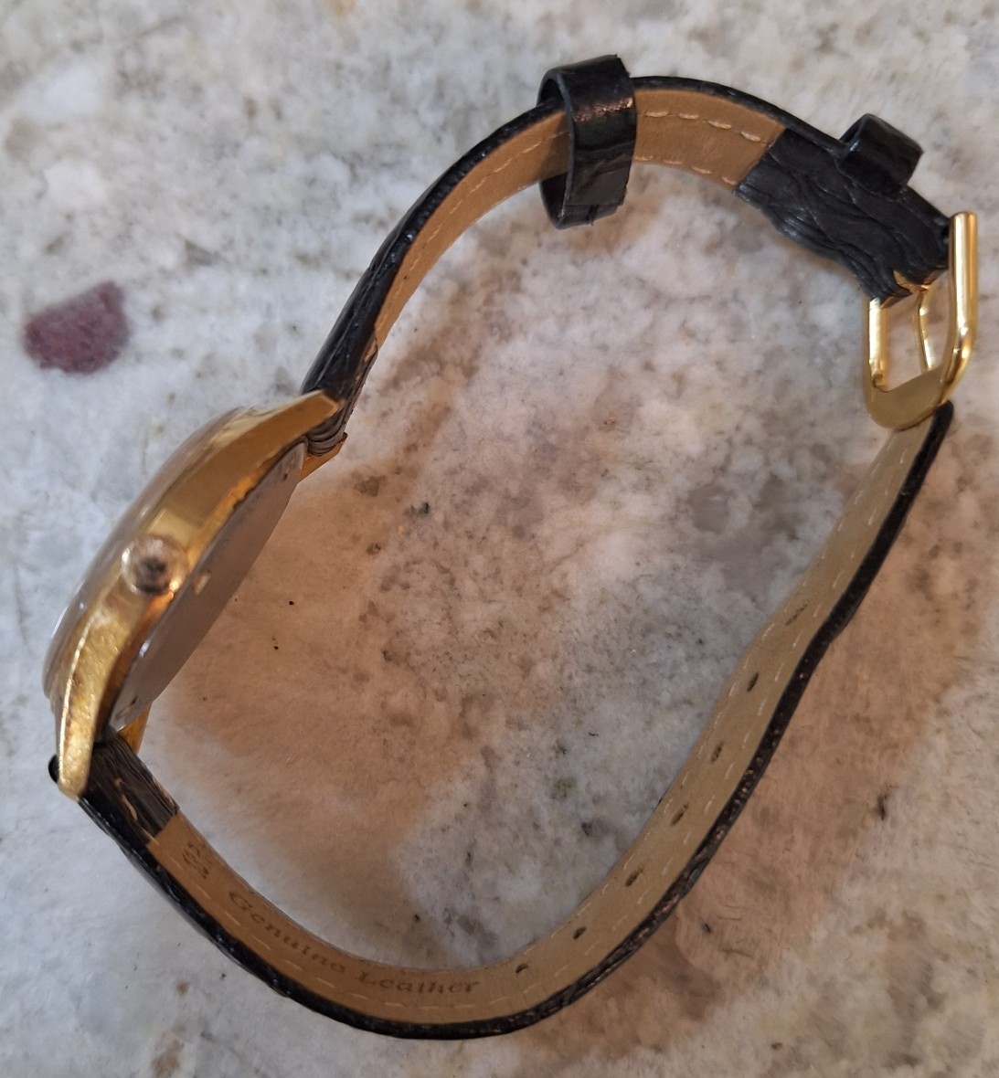 Mid-Century Wittnauer Geneva Automatic 17J Dress Watch-Working