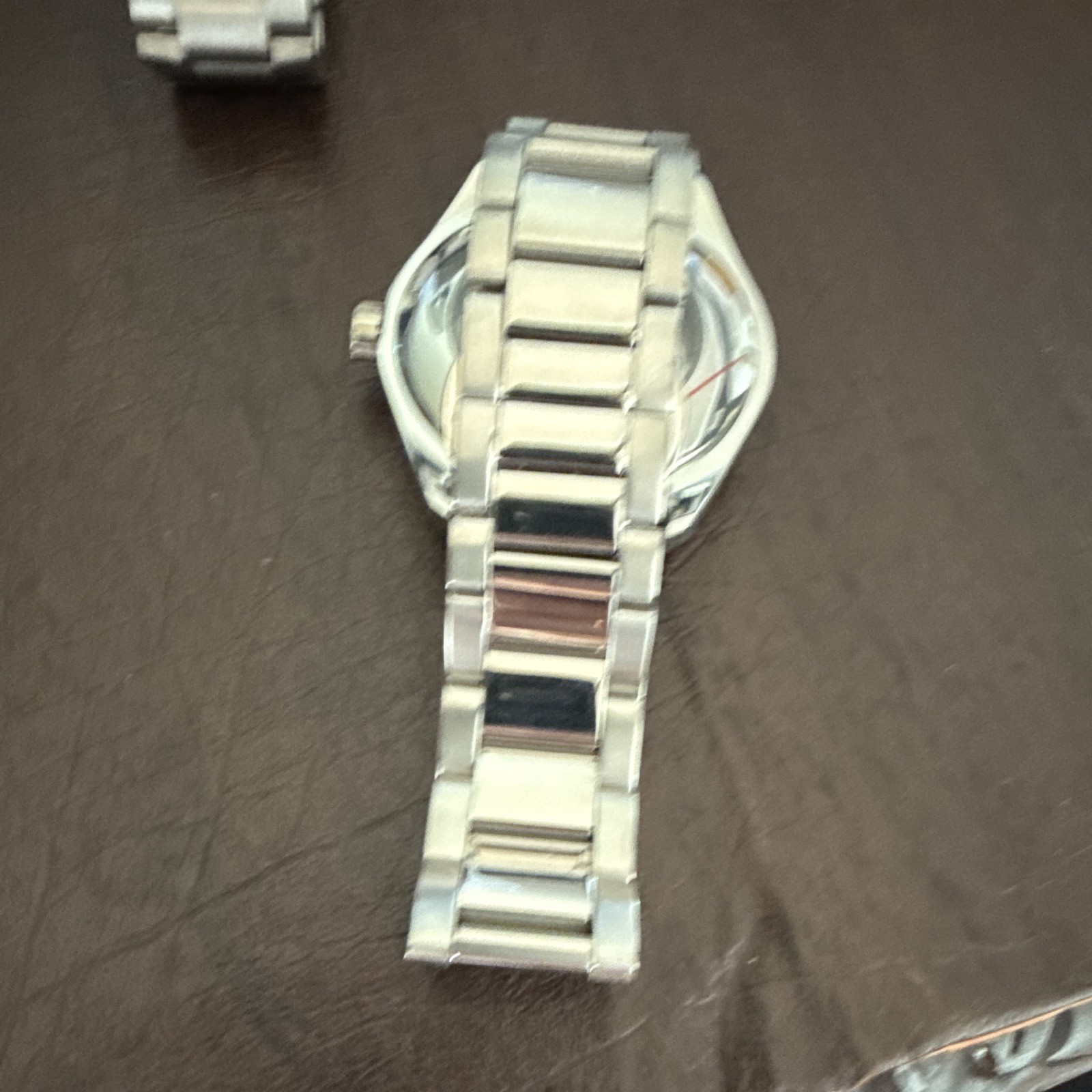 NEO Men’s Automatic Watch Silver Stainless Bracelet White Dial Date NH35