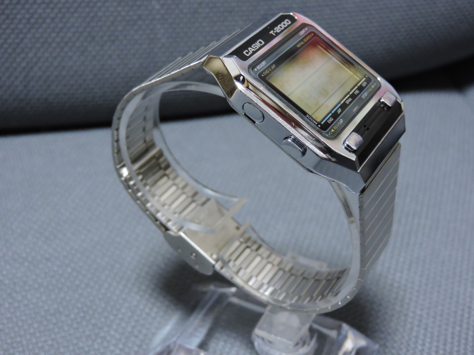 CASIO 80's Rare Vintage T-2000 Men’s Digital Eng -Japan- Dictionary & works